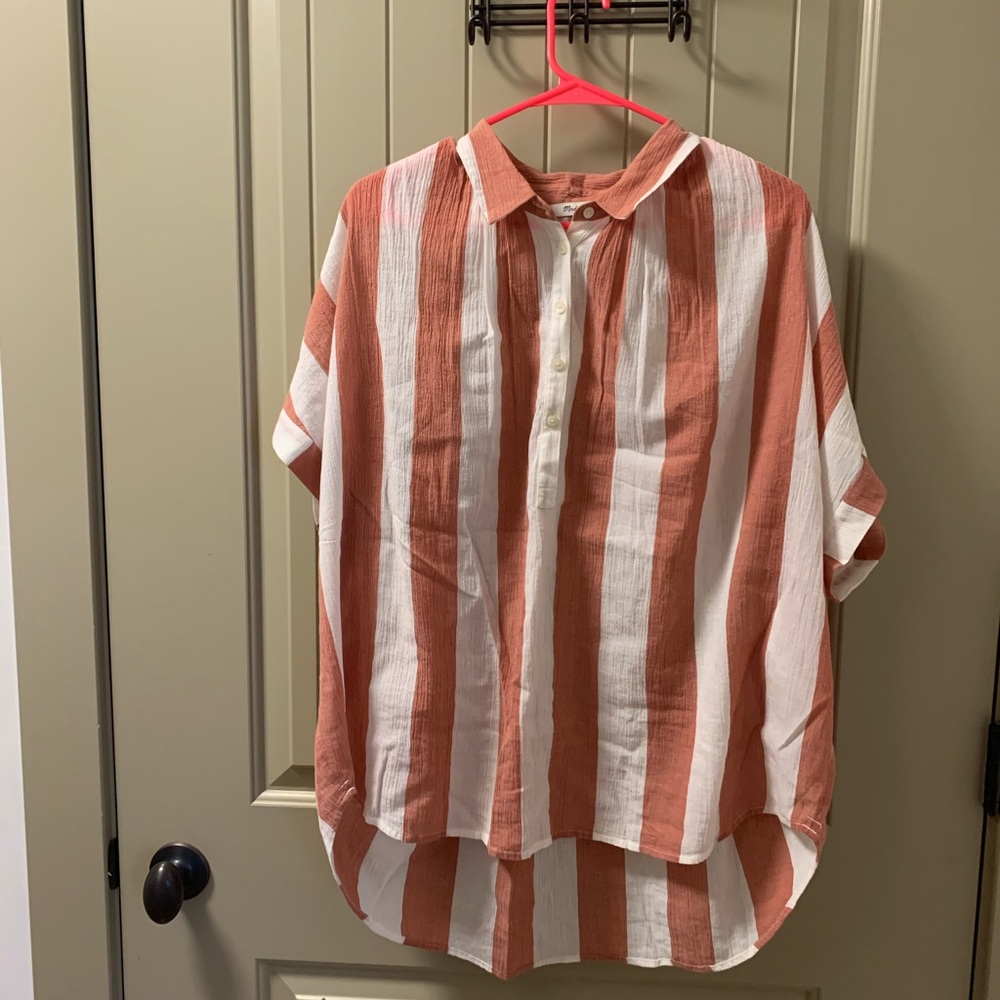 Central Tunic in Cara Stripe